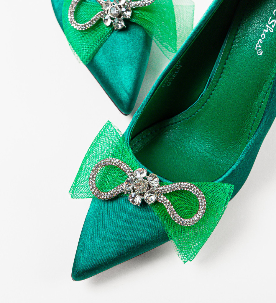 Pantofi dama Caoimhe Verzi | Stil Unic - imagine 8