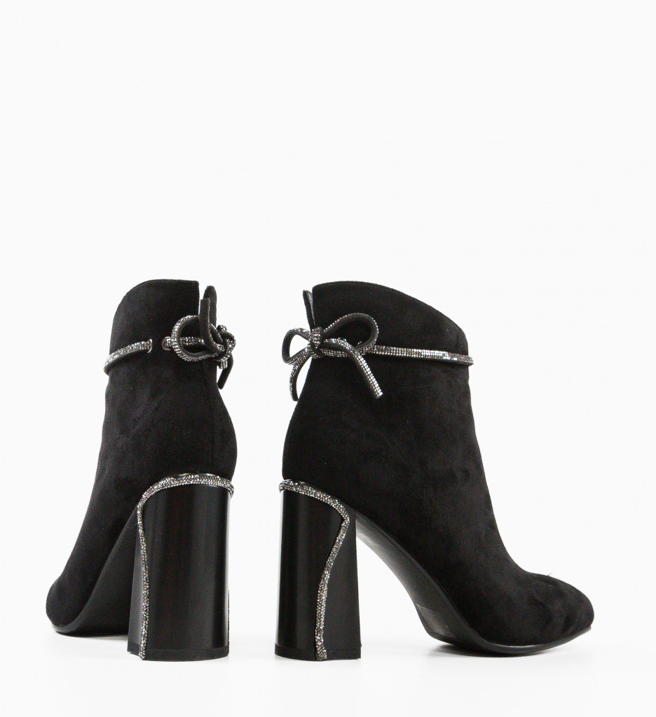 Botine Dama Ephraim Negre - Eleganță și Stil - imagine 10
