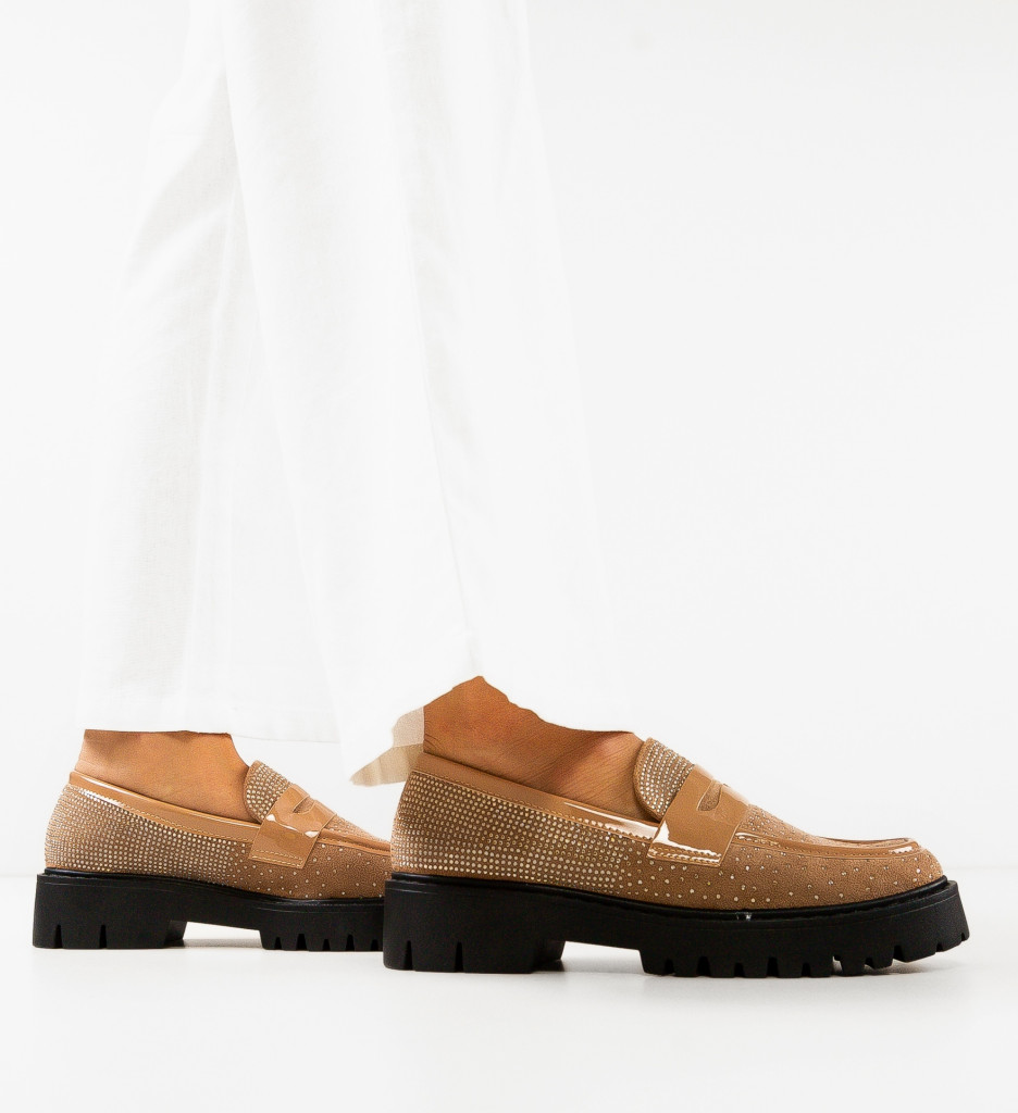 Pantofi Casual Bej Kareem - Confort și Stil - imagine 2