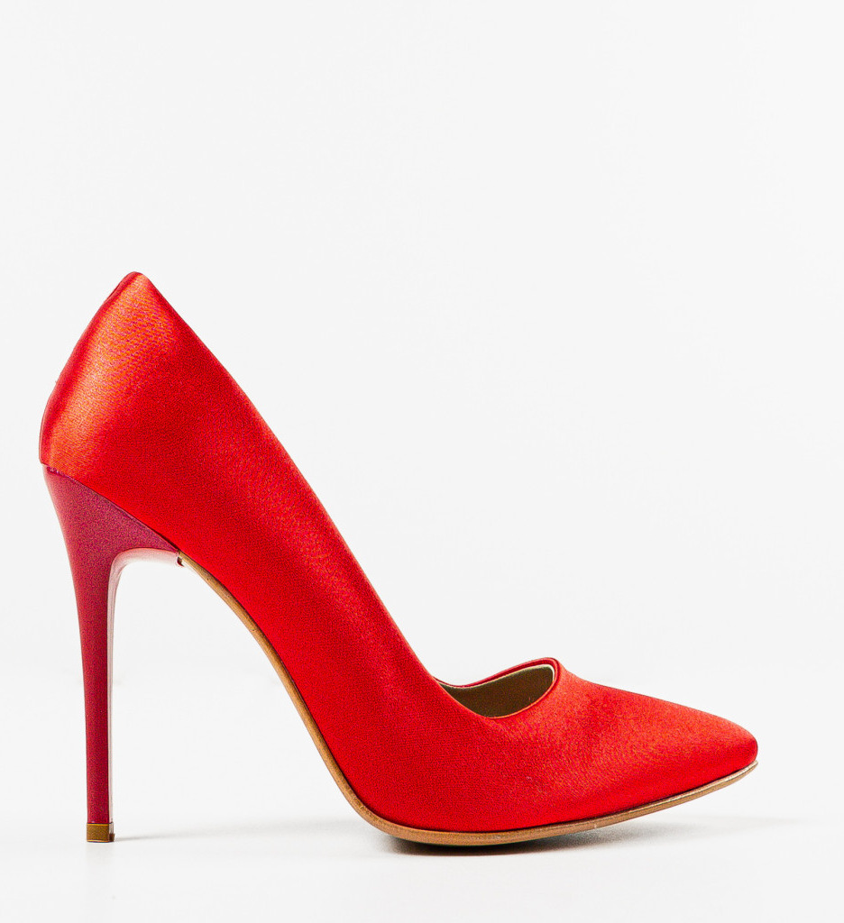 Pantofi Rosii Pefeba | Eleganta Asigurata - imagine 2