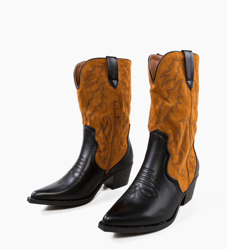 Cizme Dama Shanic Camel | Stil si Confort - imagine 6