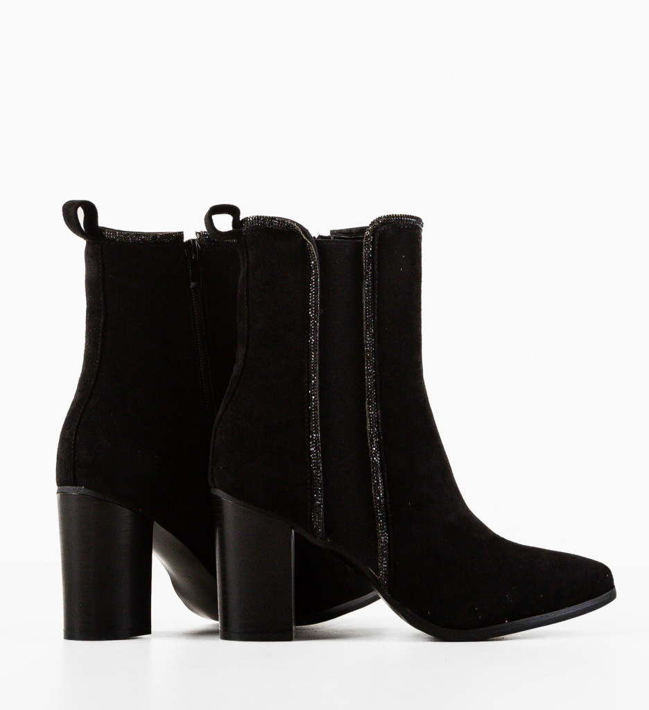 Botine Dama Capitani Negre | Stil & Confort - imagine 5
