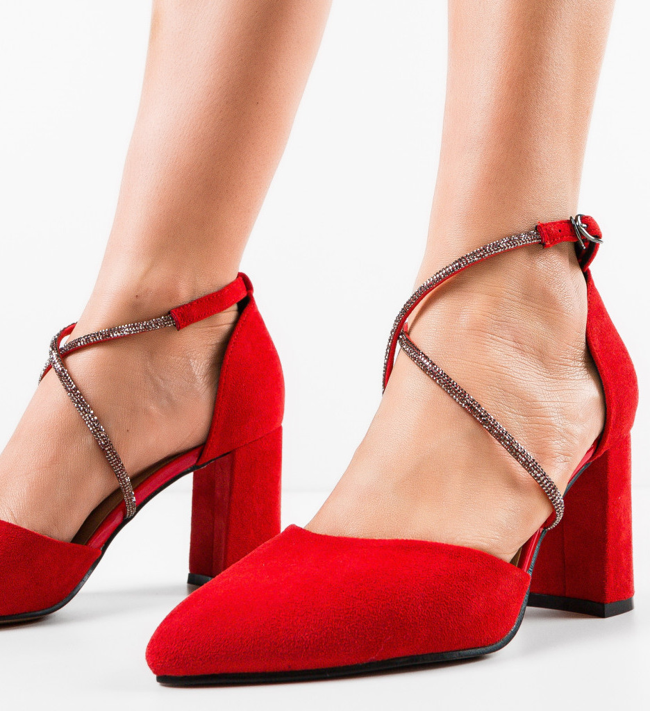 Pantofi Toc Rosii Saekya - Eleganță Maximă - imagine 6