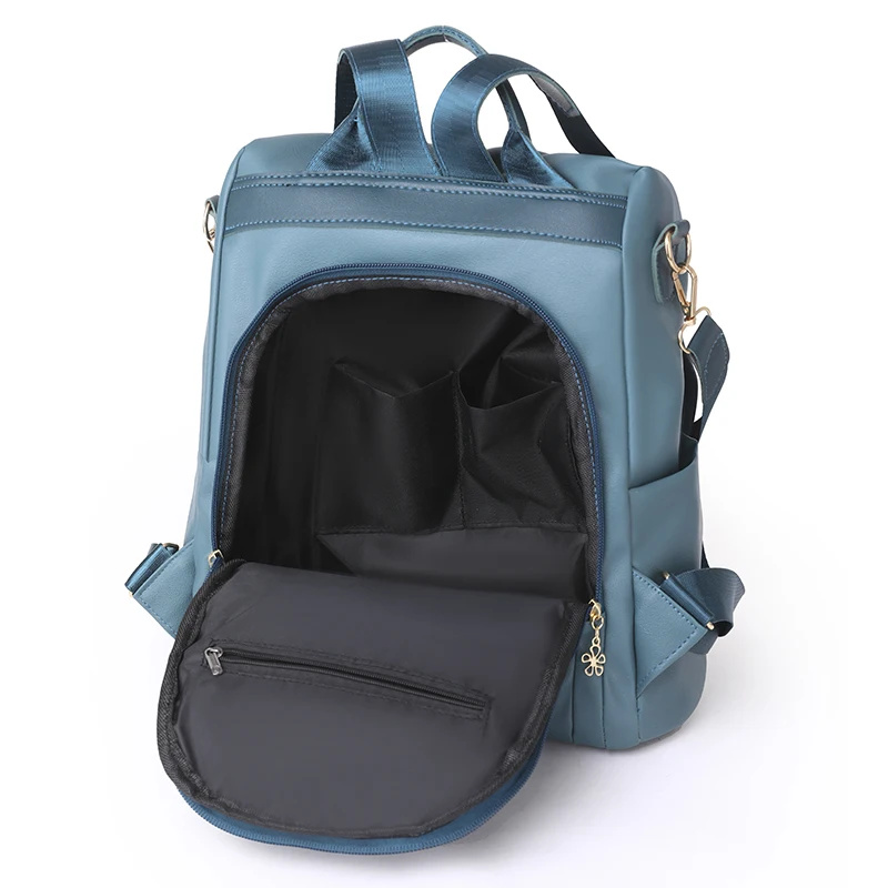 Rucsac Antifurt Dama Delis GT3062 Maro - imagine 3
