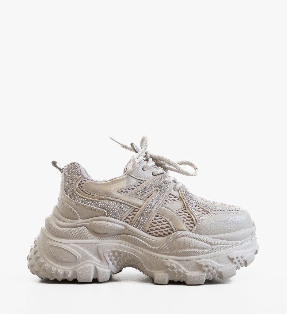 Sneakers Dama Venus Gri | Confort și Stil Sportiv - imagine 6