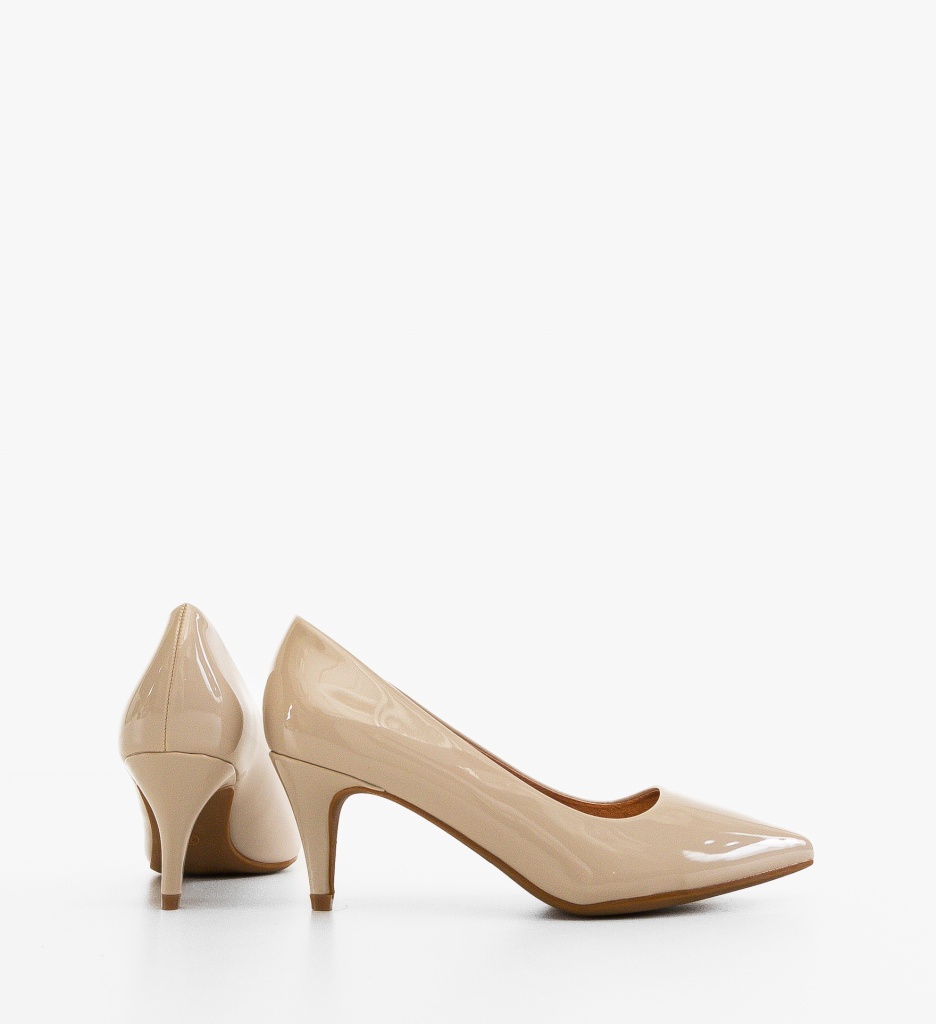Pantofi Stiletto Fiona Bej - Eleganță și Stil - imagine 4