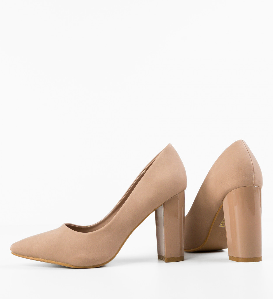 Pantofi dama Faisal Bej - Eleganță și Stil - imagine 7