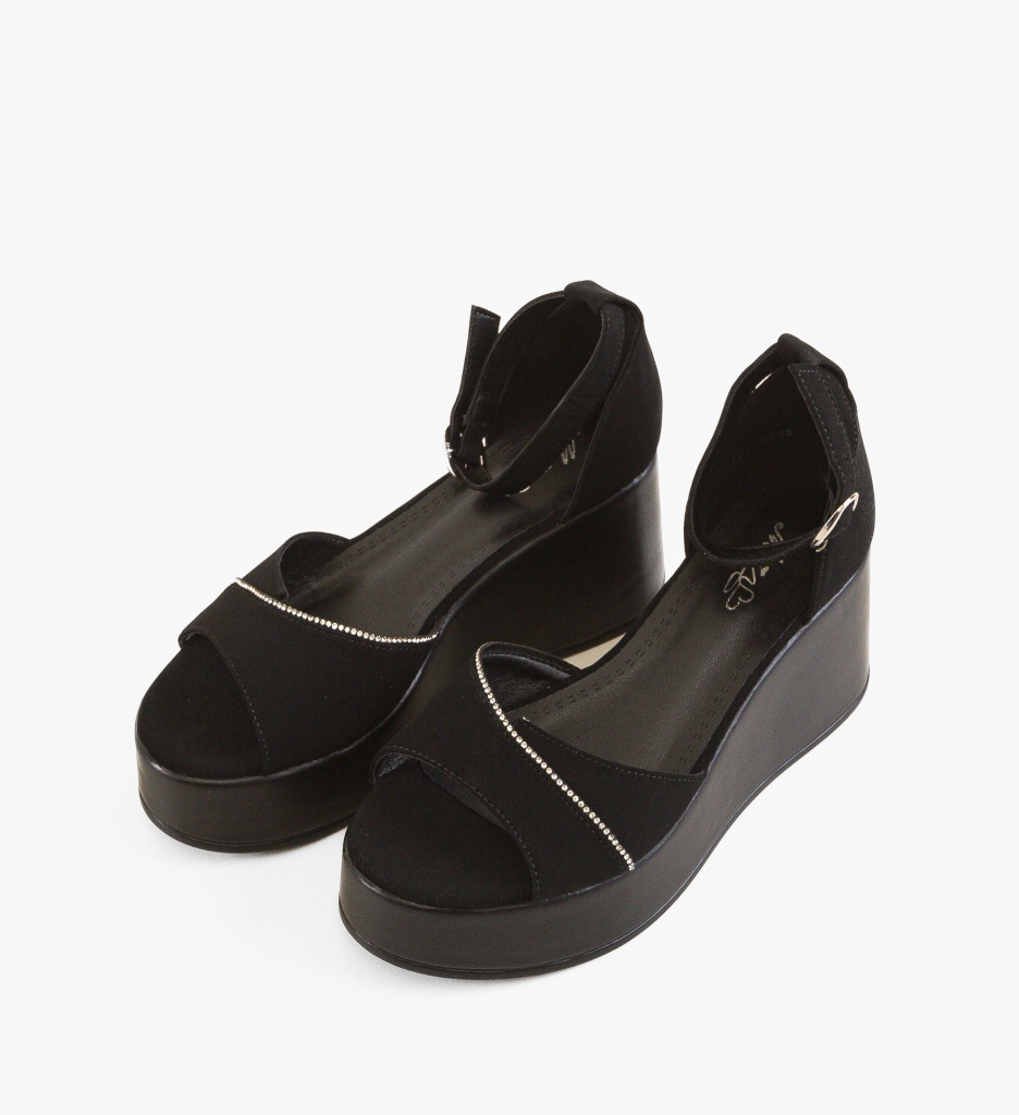Platforme Dama Amaka Negre | Eleganta si Confort - imagine 5