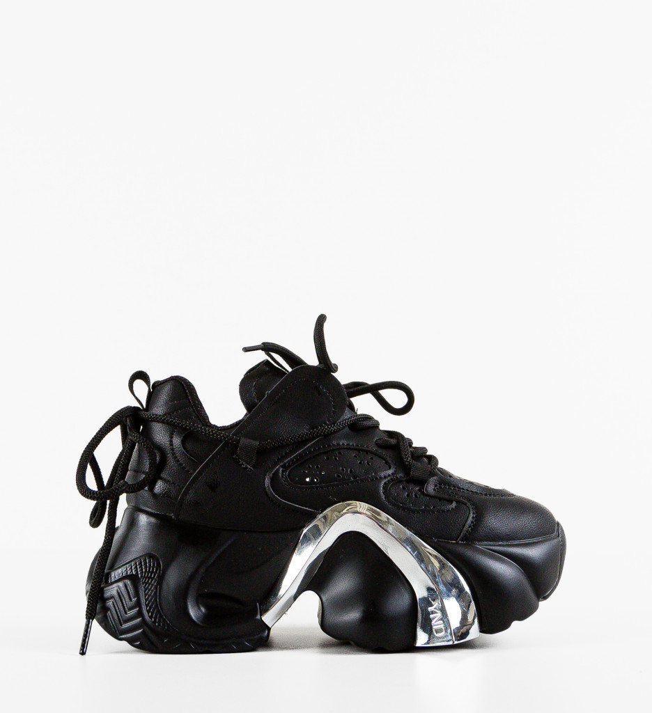 Sneakers Dama Yndy Negri - Confort și Stil - imagine 3