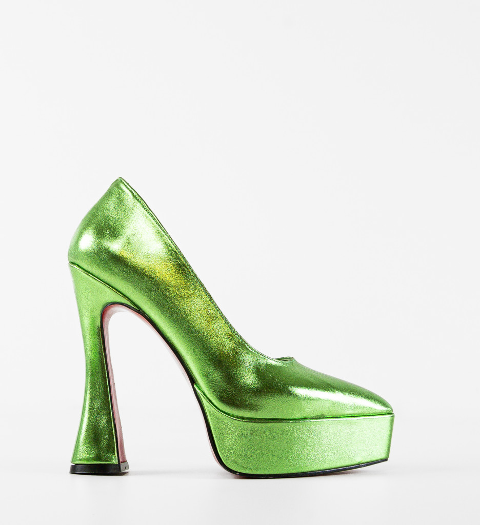 Pantofi Alesandro Verzi - Eleganți cu Toc - imagine 4