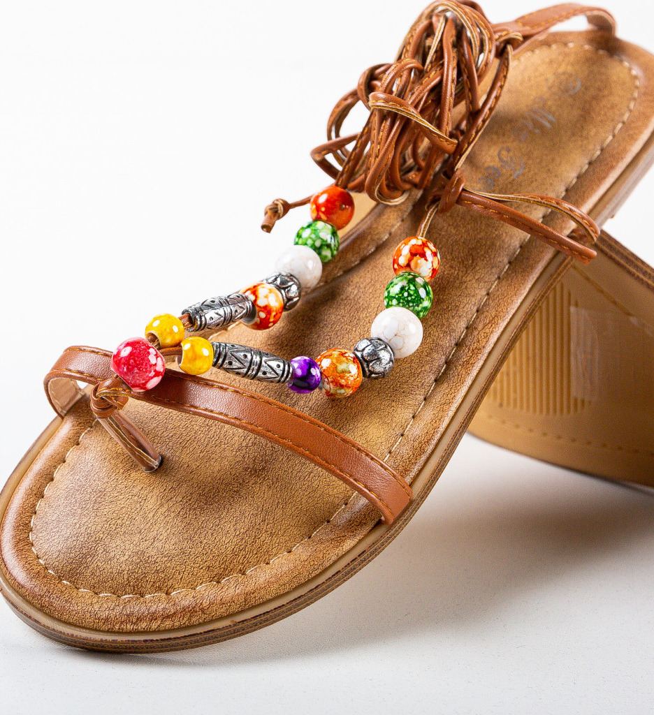 Sandale Dama Mercer Camel | Eleganță și Confort