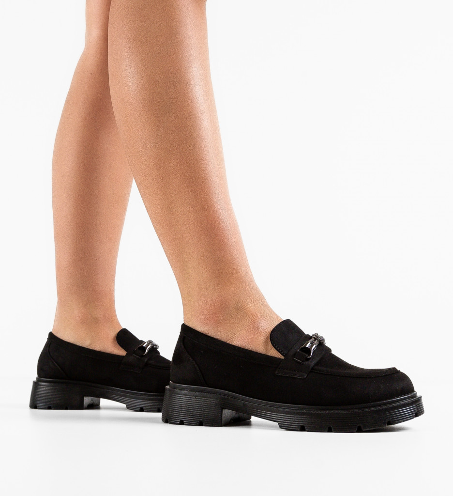 Pantofi Casual Rishi Negri 2 - Confort Stilat