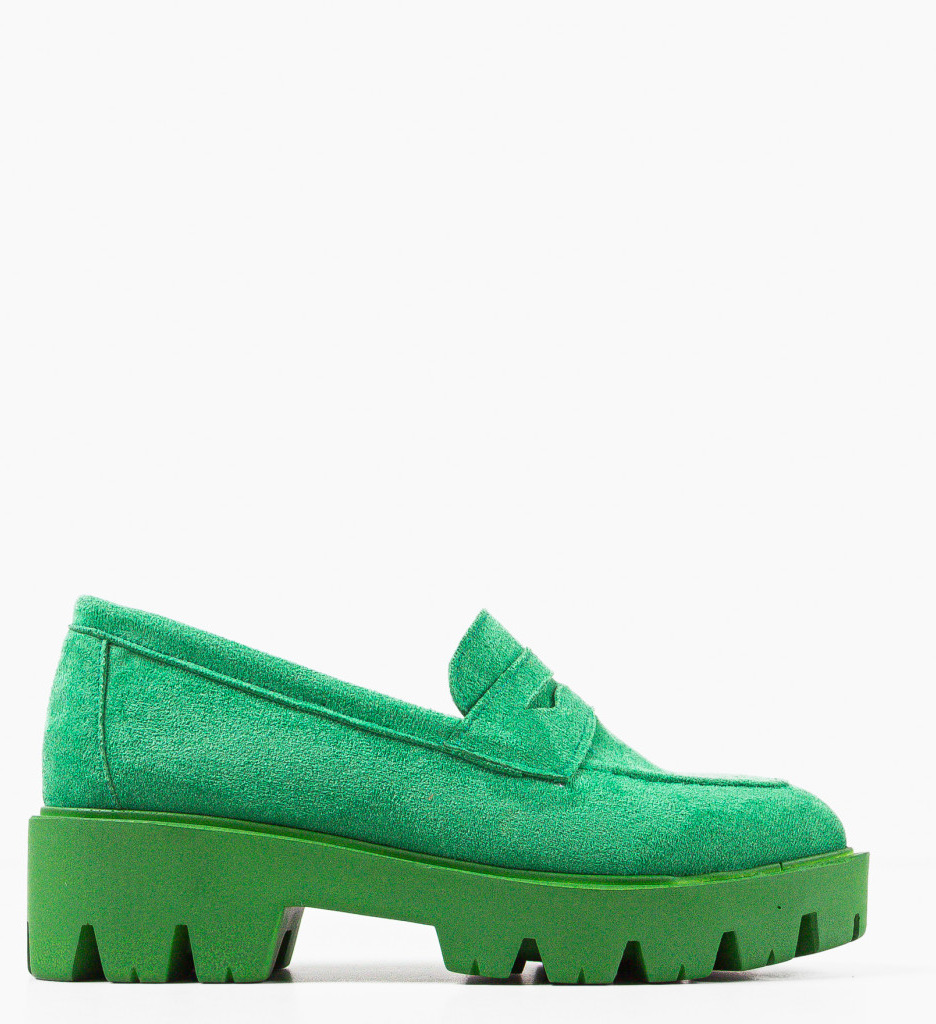 Pantofi Casual Gyna Verzi - Confort și Stil - imagine 4