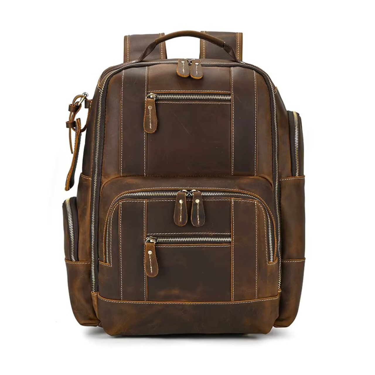 Rucsac Barbati Eiran GT3334 Delis Piele Naturala Maro