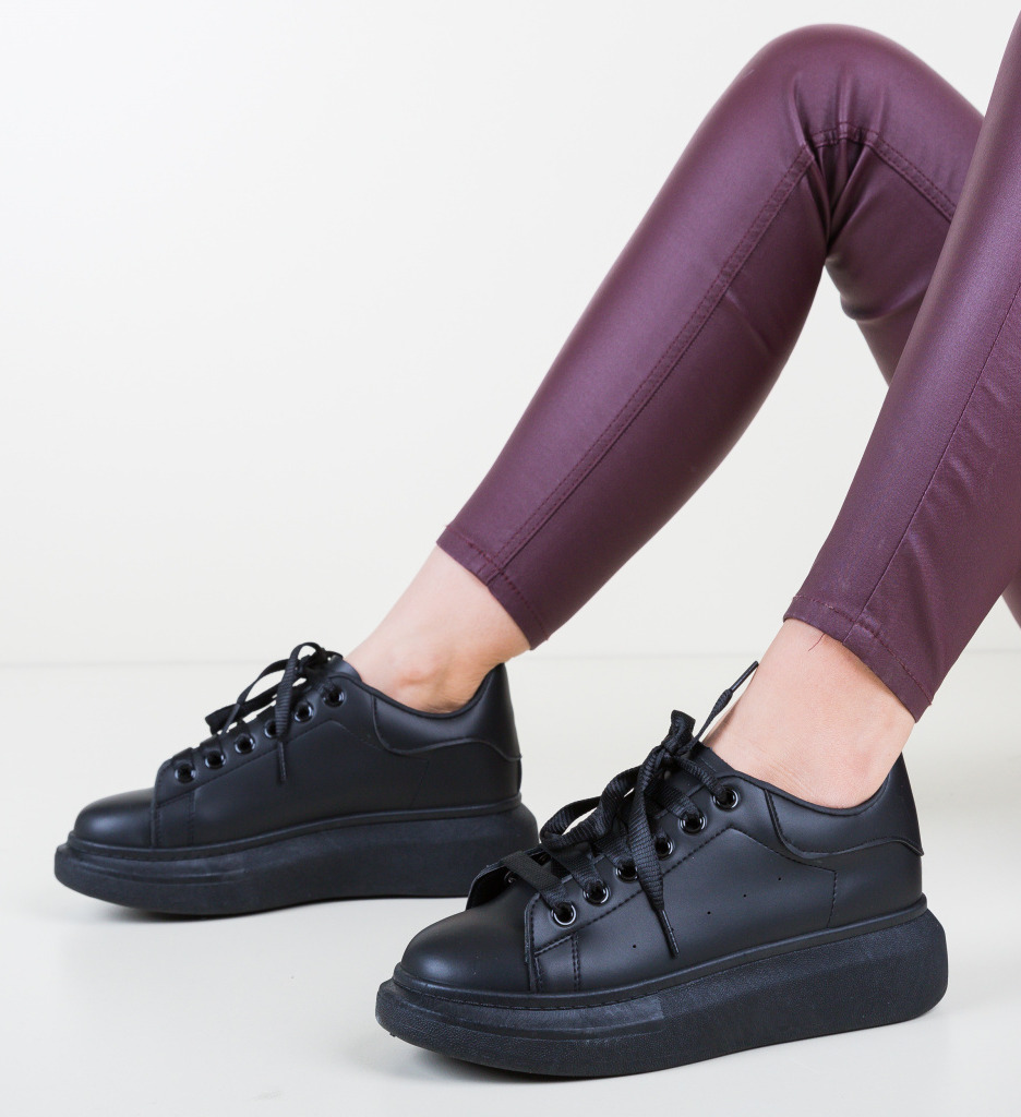 Pantofi Sport Tomyo Negri 2 - Confort și Stil - imagine 2