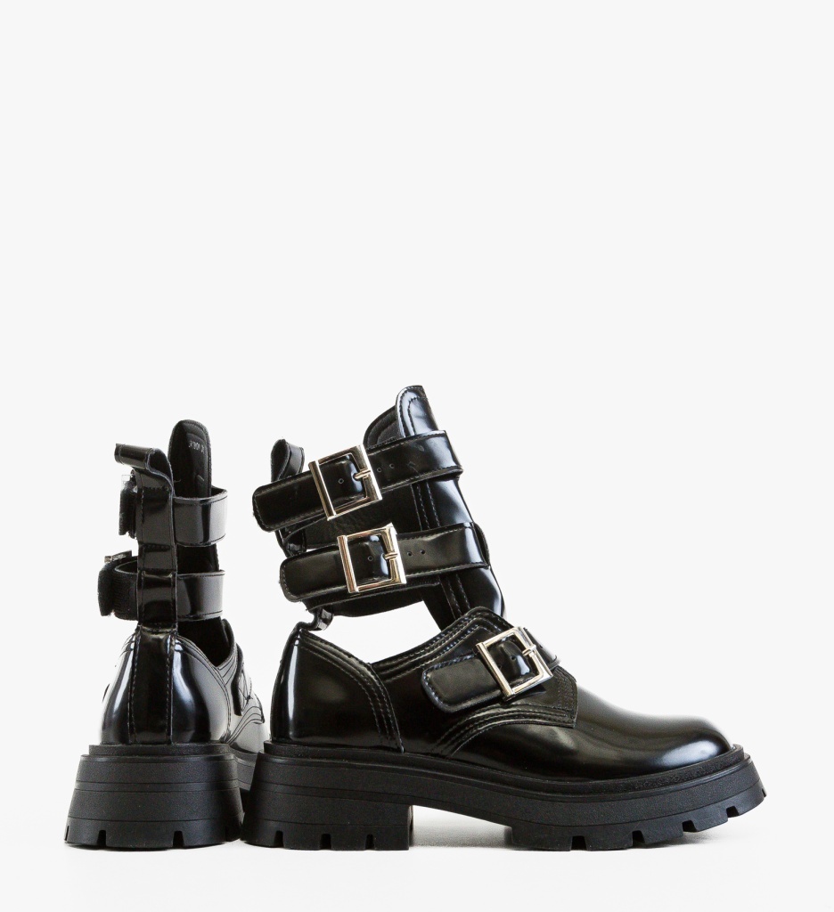 Ghete Dama Mev Negre – Eleganță și Confort - imagine 4