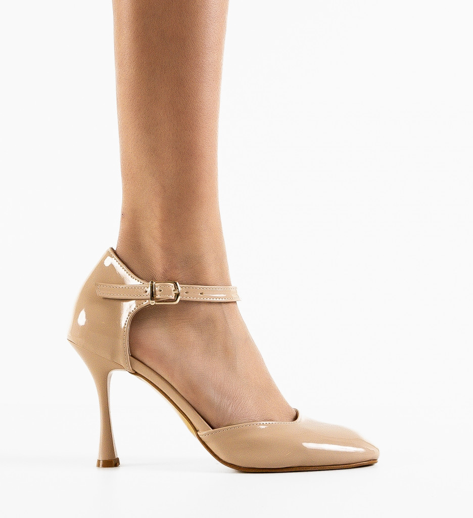 Pantofi cu Toc Treyhel Nude - Eleganță Asigurată - imagine 7