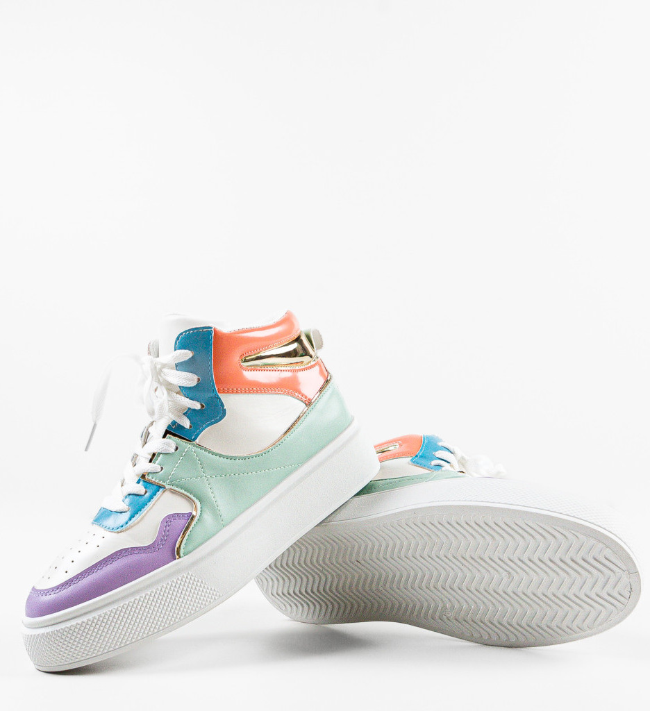 Sneakers Dama Kane Multicolor - Stil Unic - imagine 8