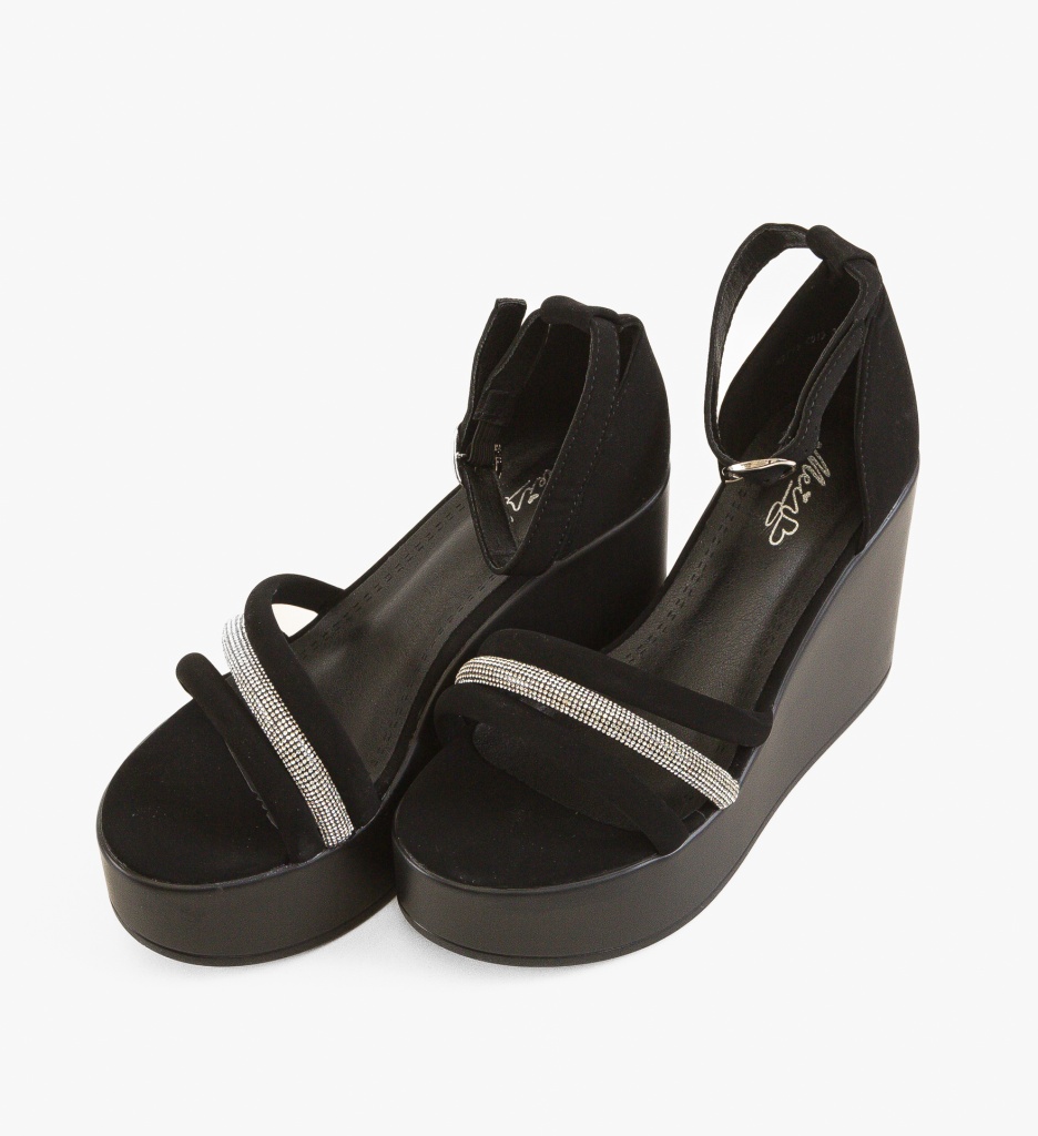 Platforme Dama Norega Negre - Eleganță și Confort - imagine 5