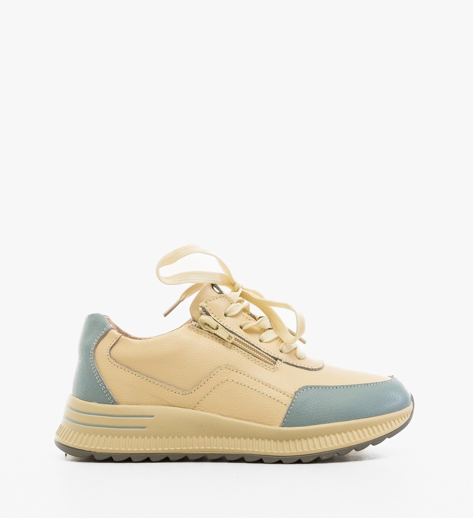 Pantofi Casual Koalka Bej 5 - Confort și Stil - imagine 6