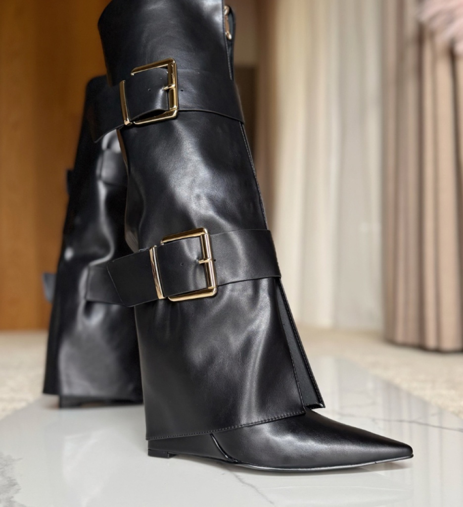 Cizme Dama Grafada Negre Depurtat | Eleganță și Stil