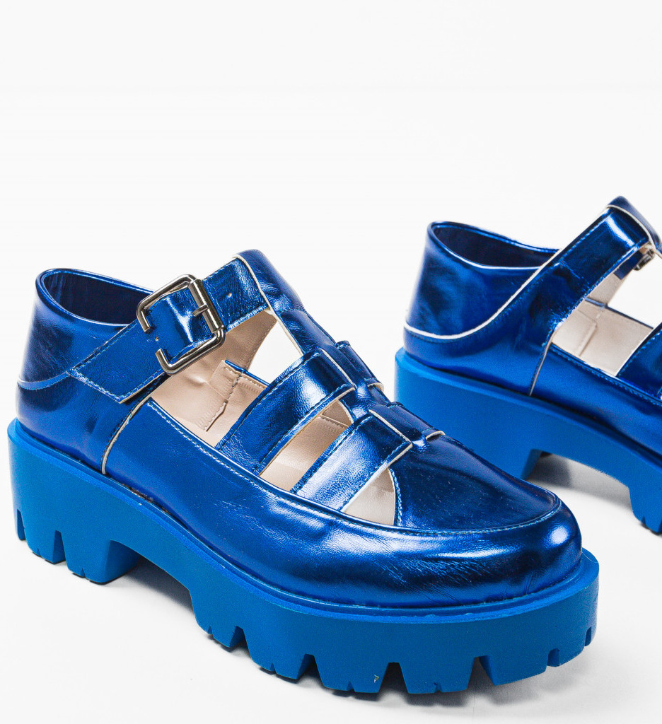 Pantofi Casual Teoritzi Albastri | Confort & Stil - imagine 8