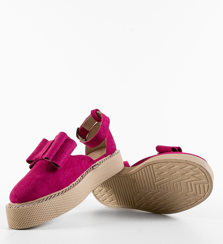 Pantofi Casual Marbo Fuchsia - Confort și Stil - imagine 7