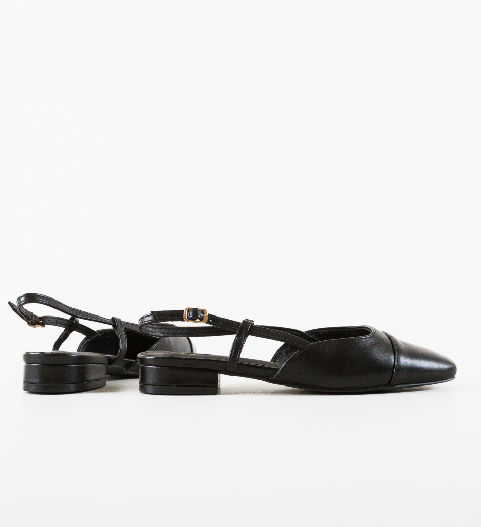 Pantofi cu Toc Karuna Negri - Eleganță Asigurată - imagine 5
