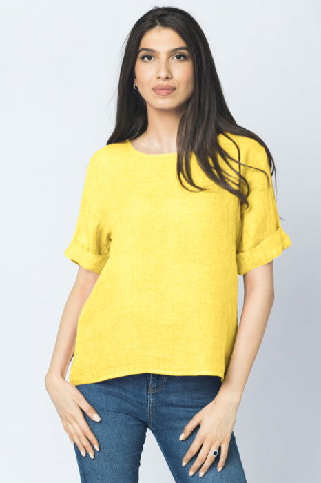 Bluza In Galbena Shopika | 100% In Natural