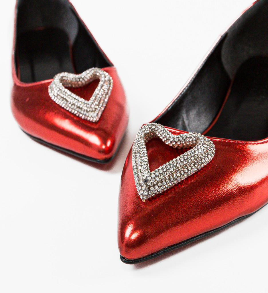 Balerini Dama Rosii Banan - Confort si Stil - imagine 5