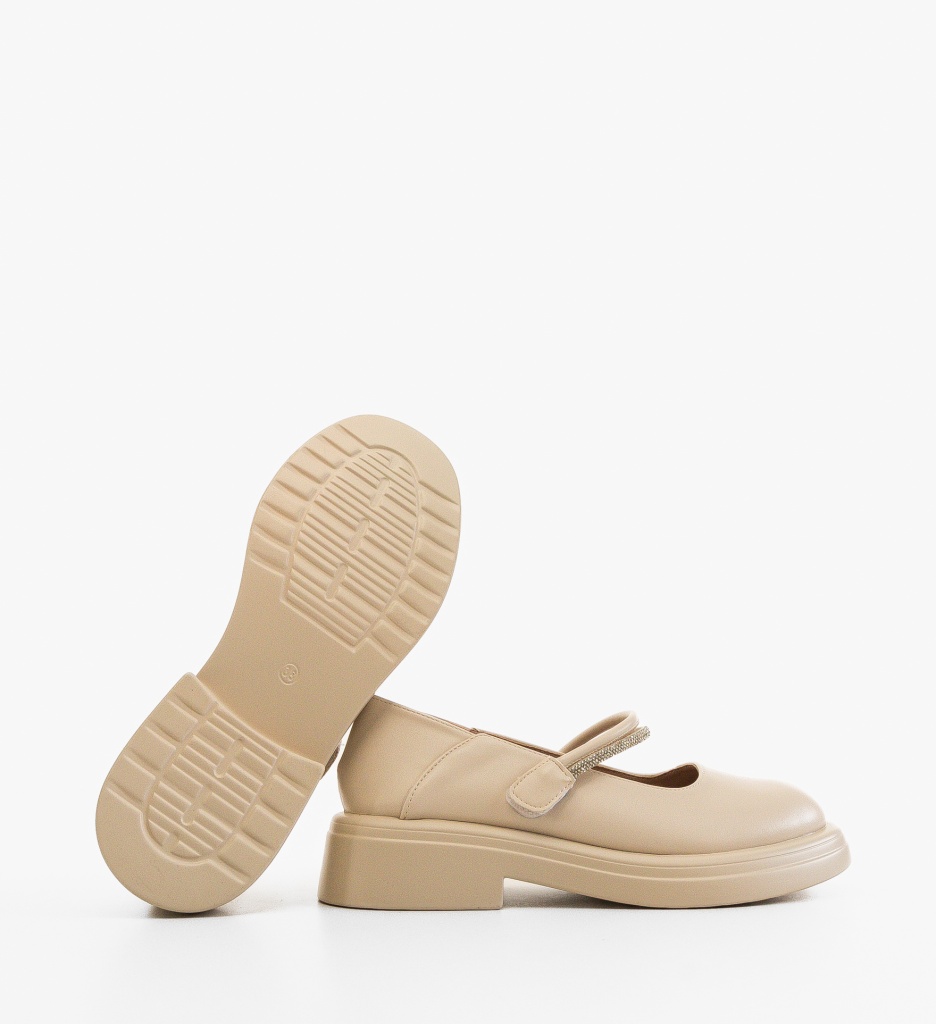 Pantofi Casual Dama Maeve Bej - Confort și Stil - imagine 5