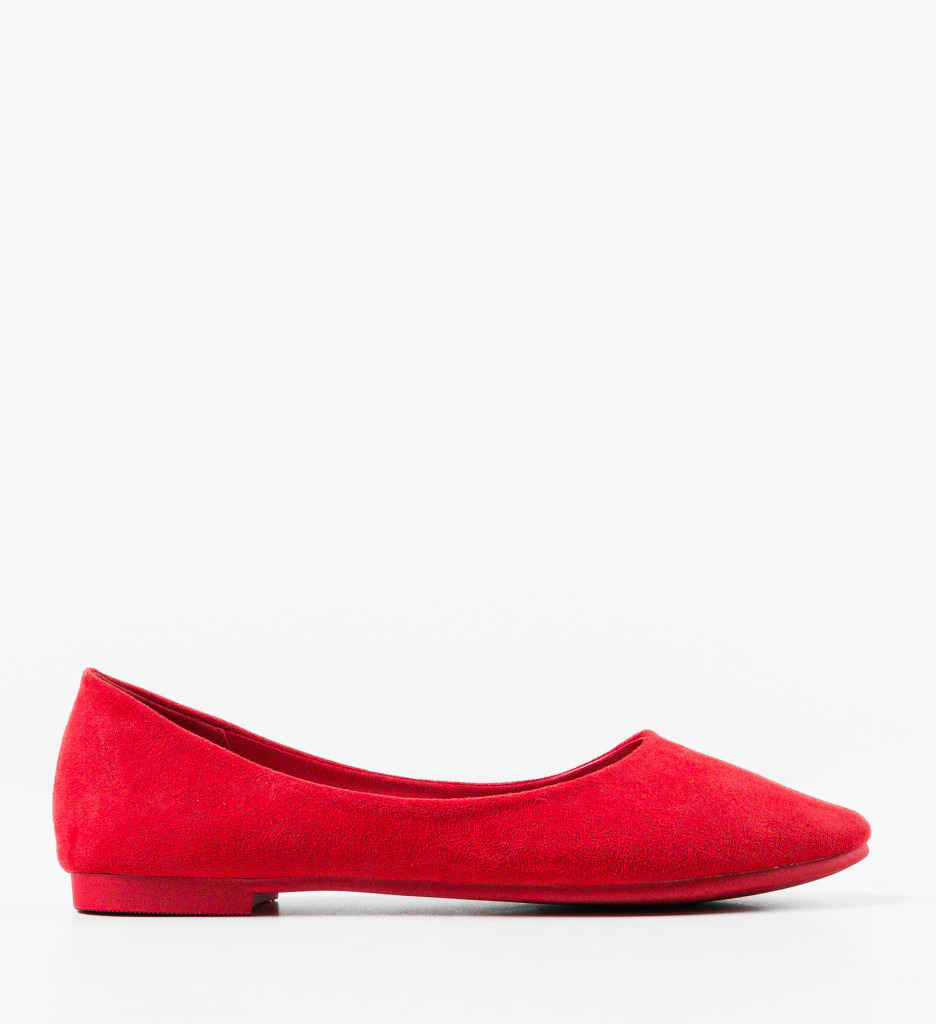 Balerini Lely Rosii - Confort și Eleganță Casual - imagine 5
