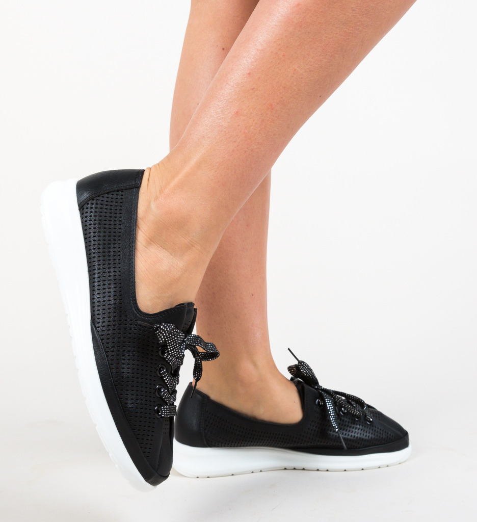 Pantofi Casual Mirino Negri | Confort și Stil