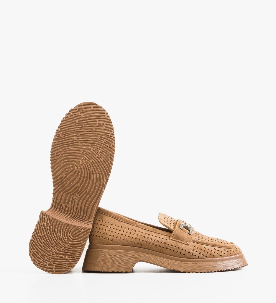 Pantofi Casual Irry Khaki | Confort și Stil - imagine 3