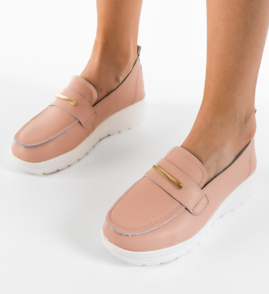 Pantofi Casual Vefra Roz - Confort și Stil - imagine 2