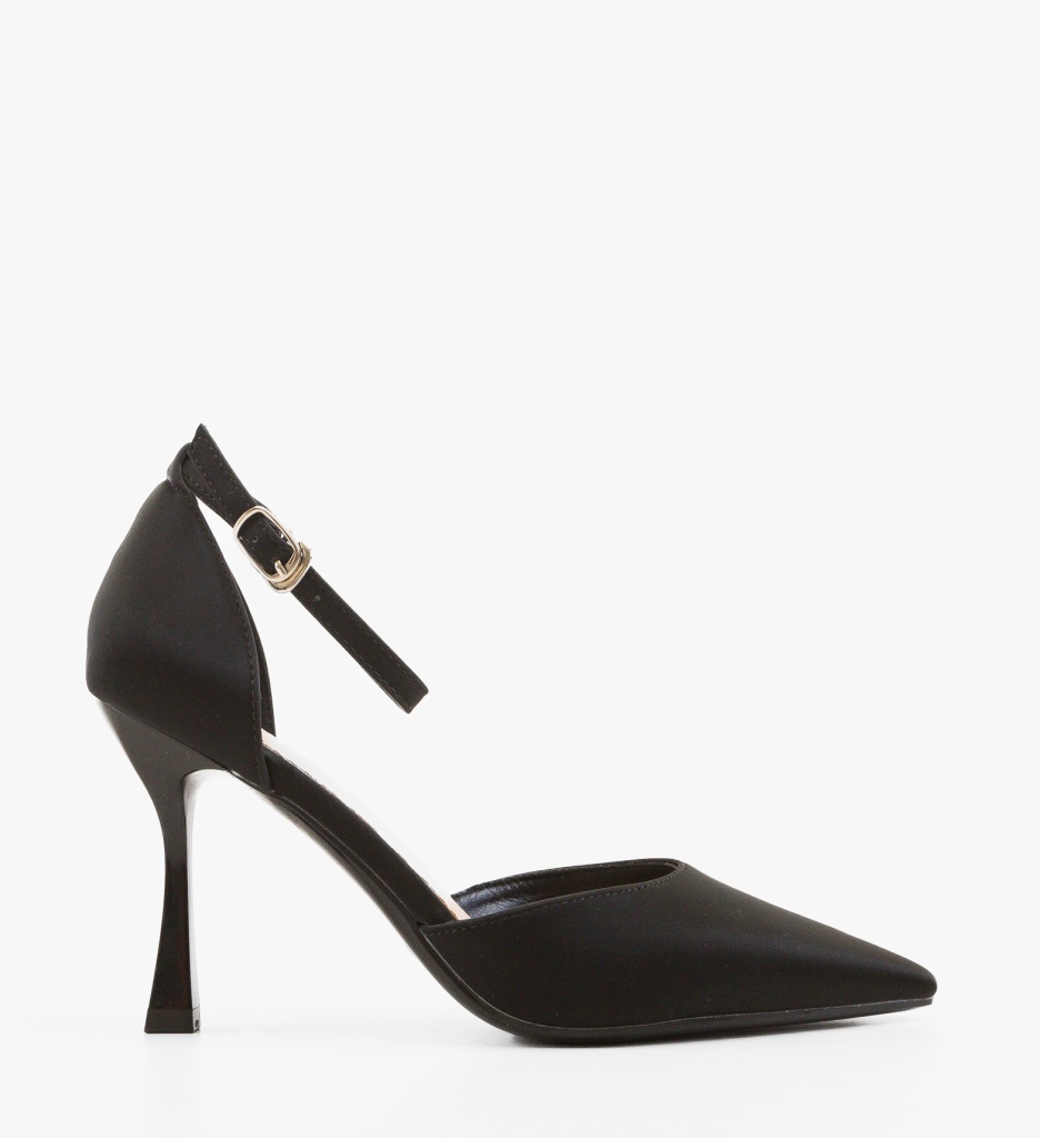 Pantofi cu Toc Zaker Negri Eleganți - imagine 6