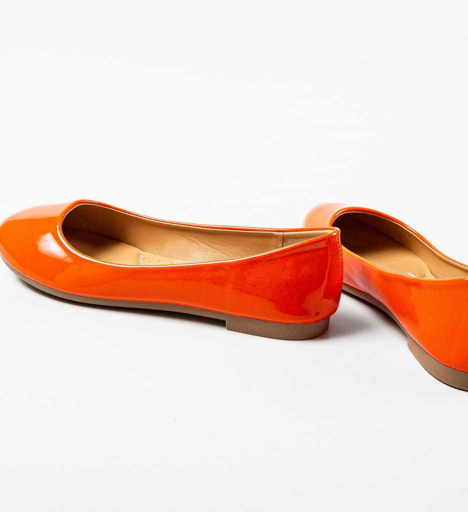 Balerini Dunn Portocalii - Confort Casual - imagine 7