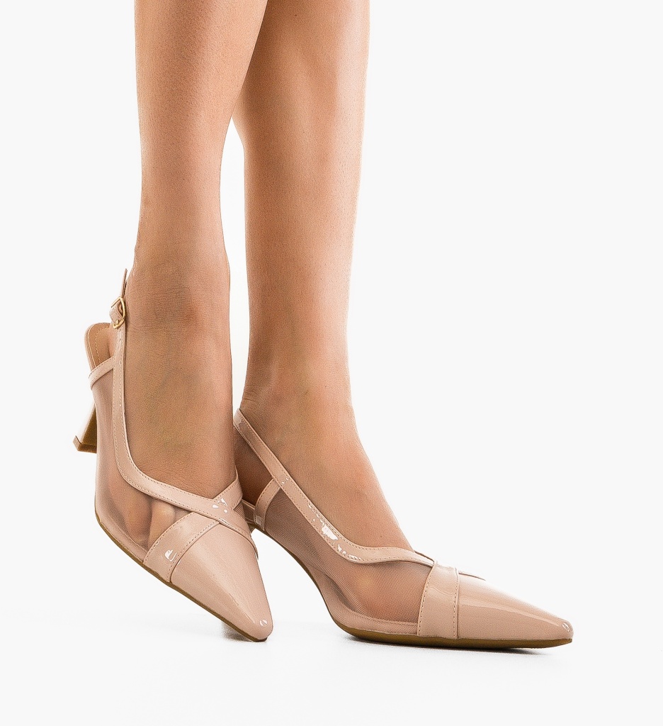 Pantofi Dama Jensen Nude | Eleganță și Stil - imagine 2