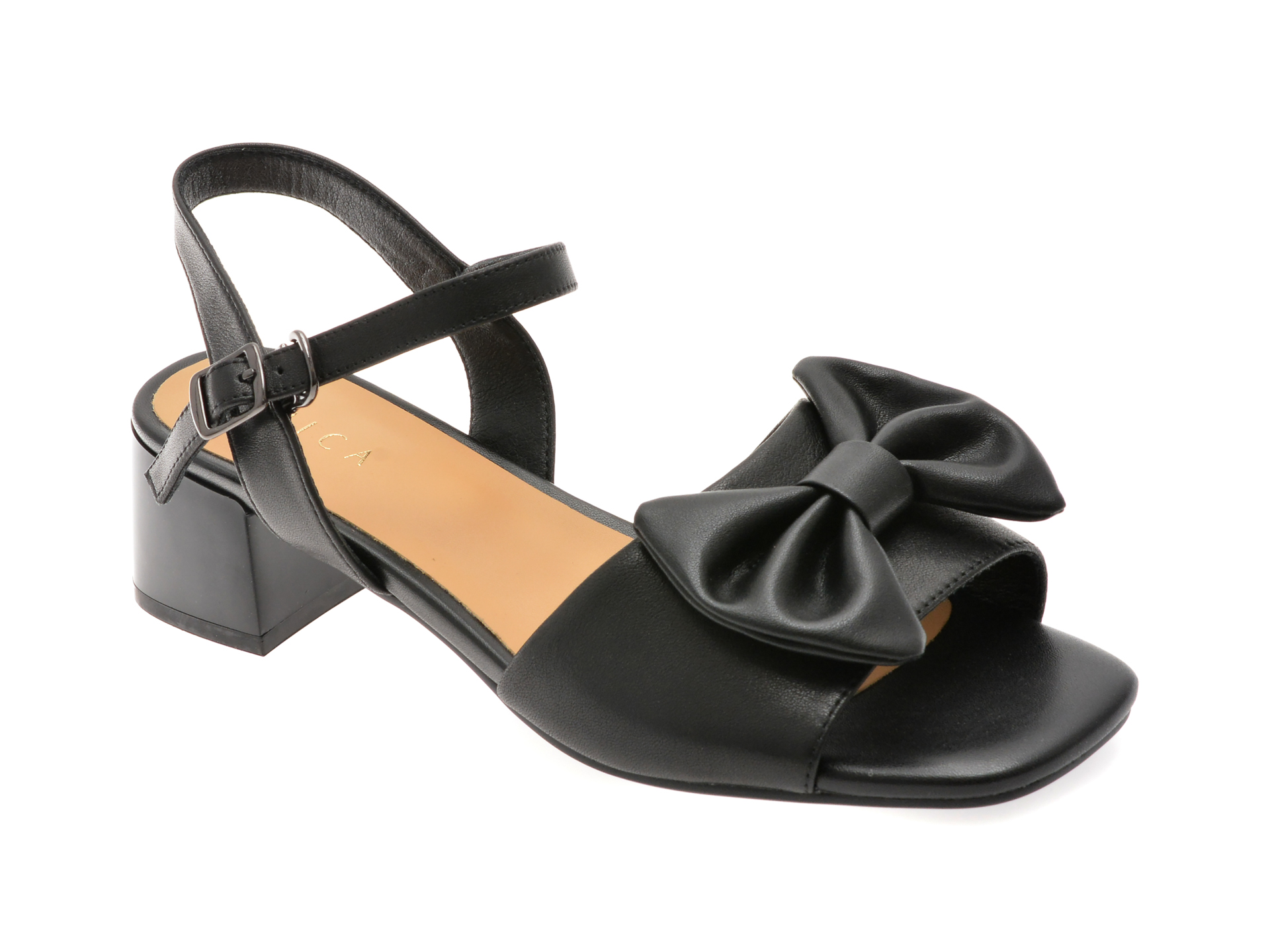 Sandale EPICA piele naturală negre