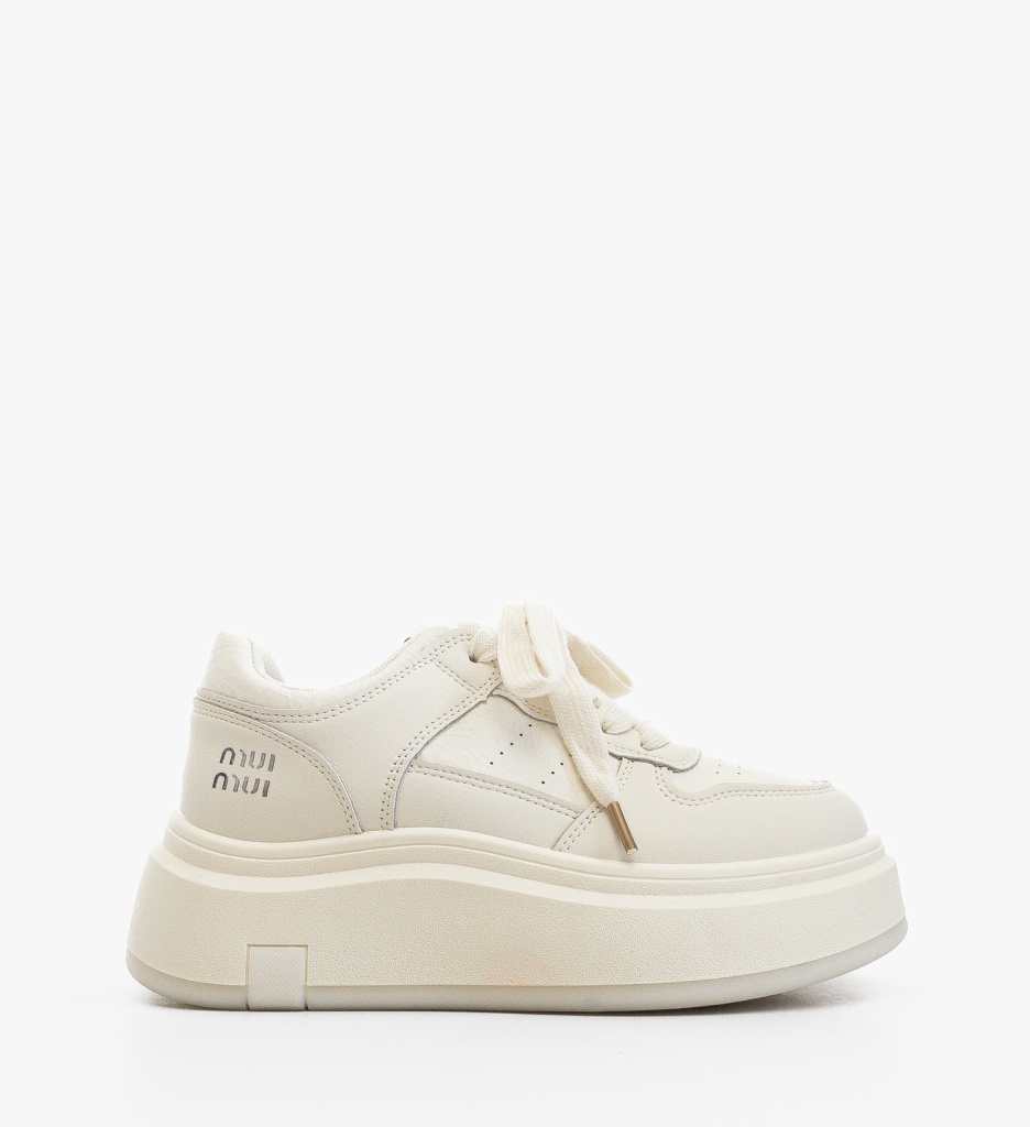 Sneakers Dama Mymy Albi | Confort & Stil - imagine 3