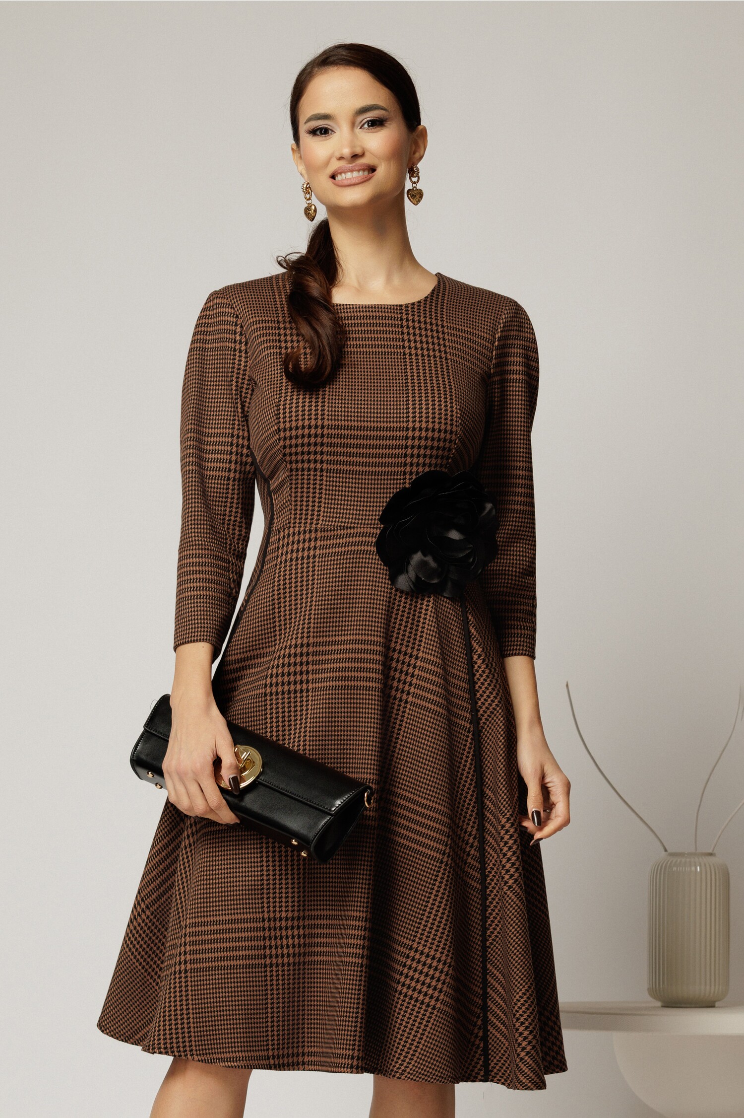 Rochie Midi Carou | Stil Office Elegant