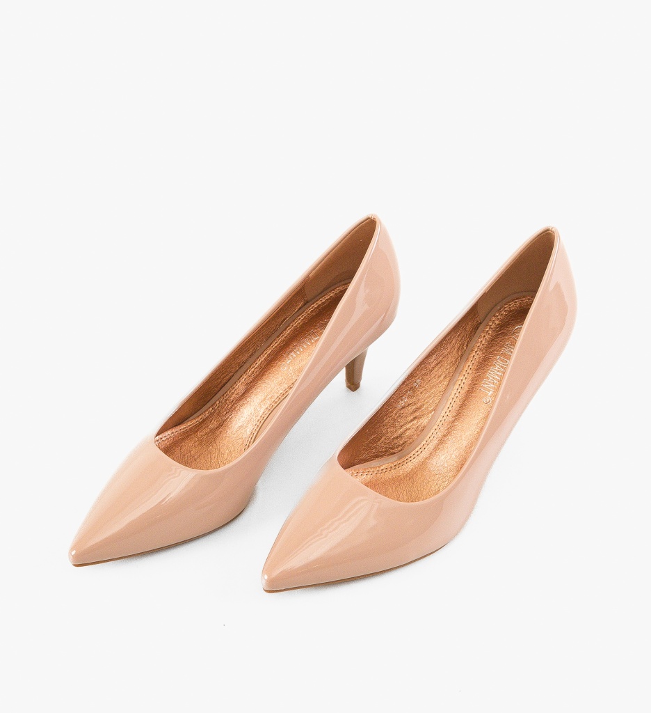 Pantofi Stiletto Fiona Nude - Eleganță și Stil - imagine 5
