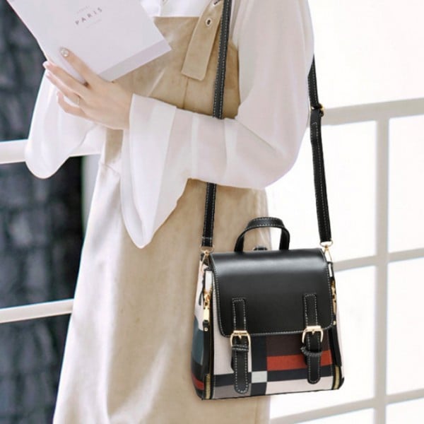 Pfy Geanta Dalia 2-in-1, Geanta si Rucsac Multicolor - imagine 2