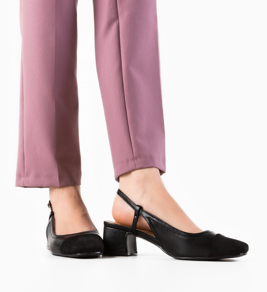 Pantofi Eilee Negri - Eleganță și Stil - imagine 2