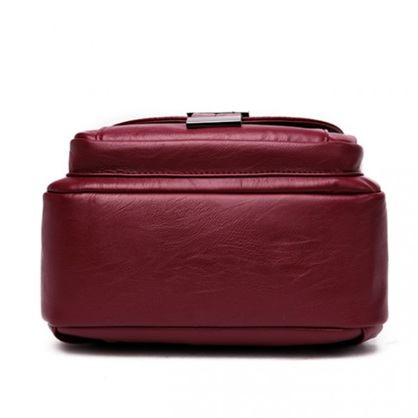 Rucsac Dama Rosra Alya Bordo - Elegant și Practic - imagine 3