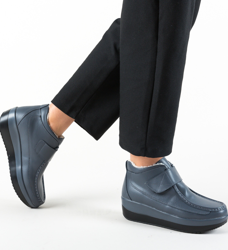 Pantofi Casual Jistry Gri - Confort și Stil