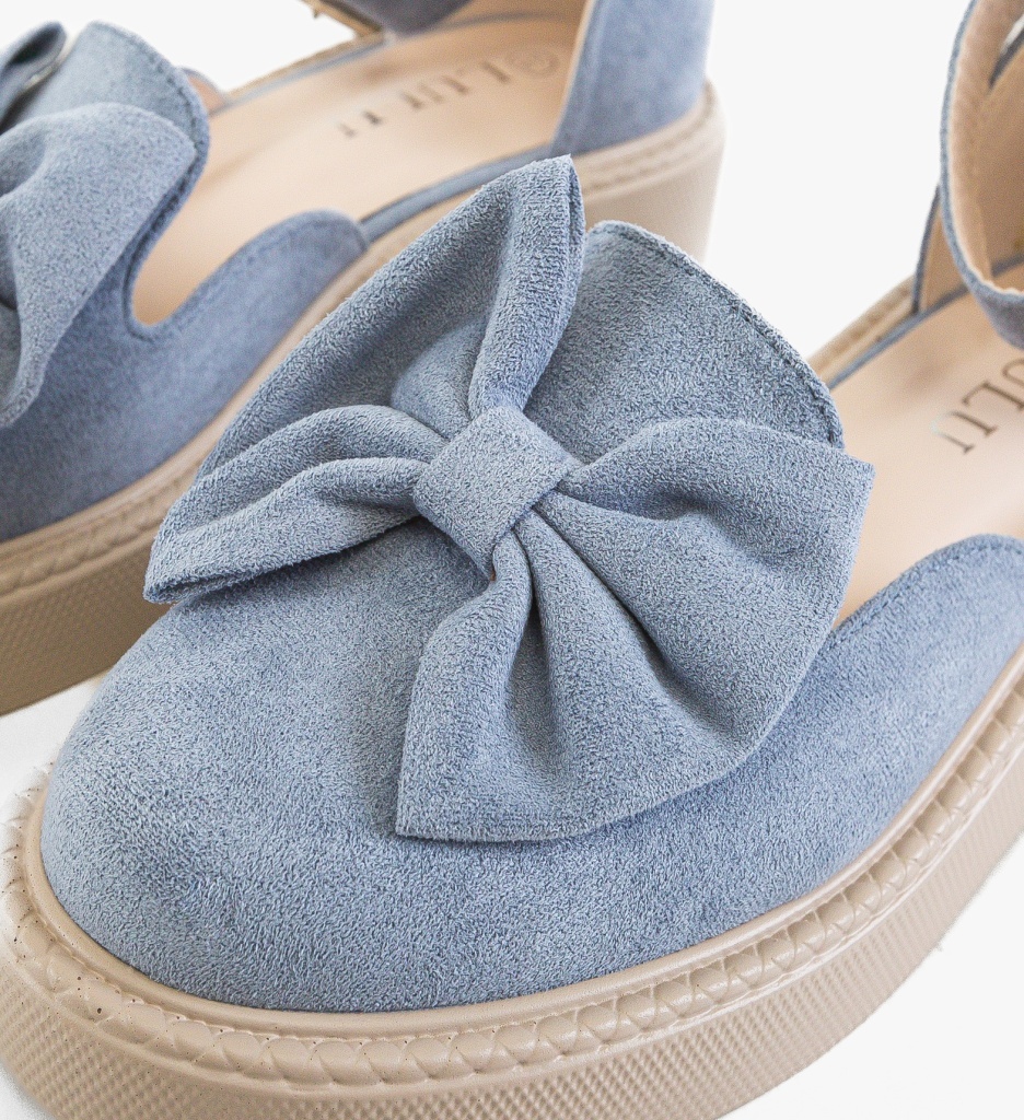 Pantofi Casual Dama Elona Albastri | Confort Stilat - imagine 2