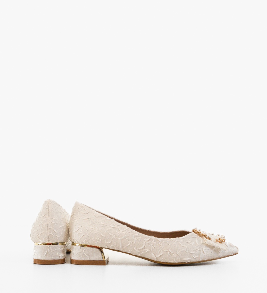 Pantofi Avital Albi | Eleganță la fiecare pas - imagine 3