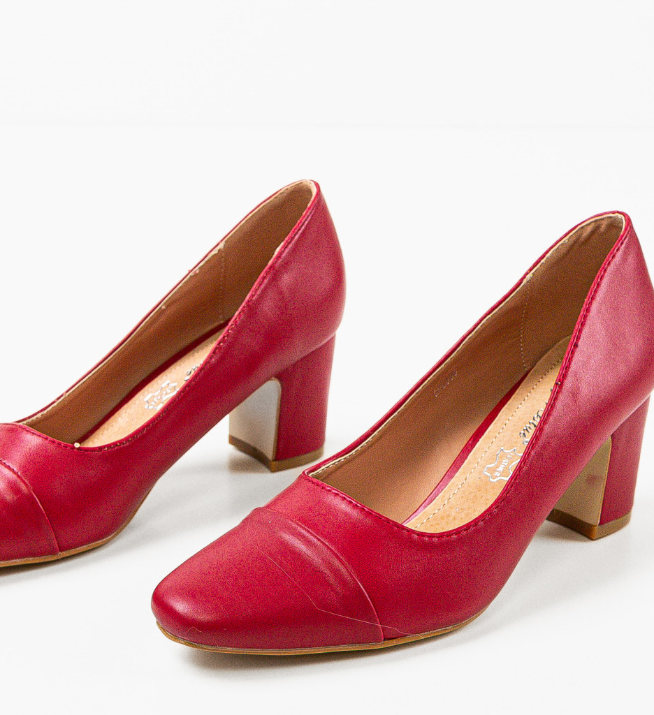 Pantofi Dama Parrish Grena | Eleganță și Stil - imagine 7
