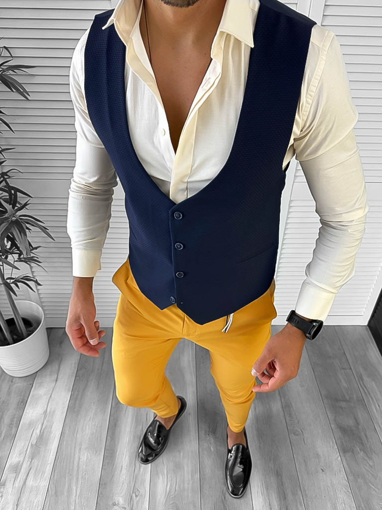Ținută Smart Casual Barbati 3 Piese Elegantă